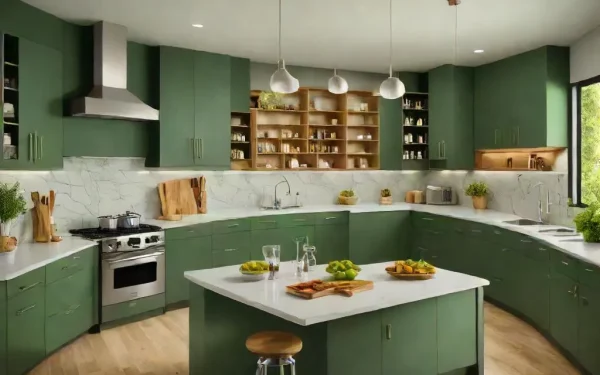 Green Kitchen Ideas for Year 2025
